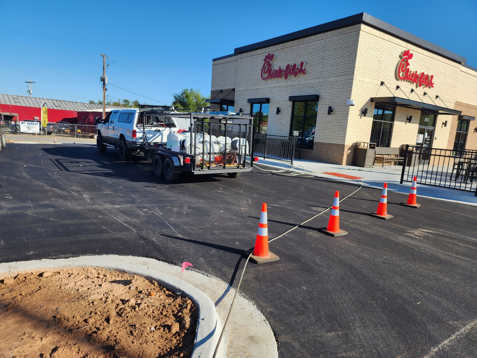 Professional experts offering high-quality commercial concrete cleaning services for new construction projects in Cabot, Arkansas