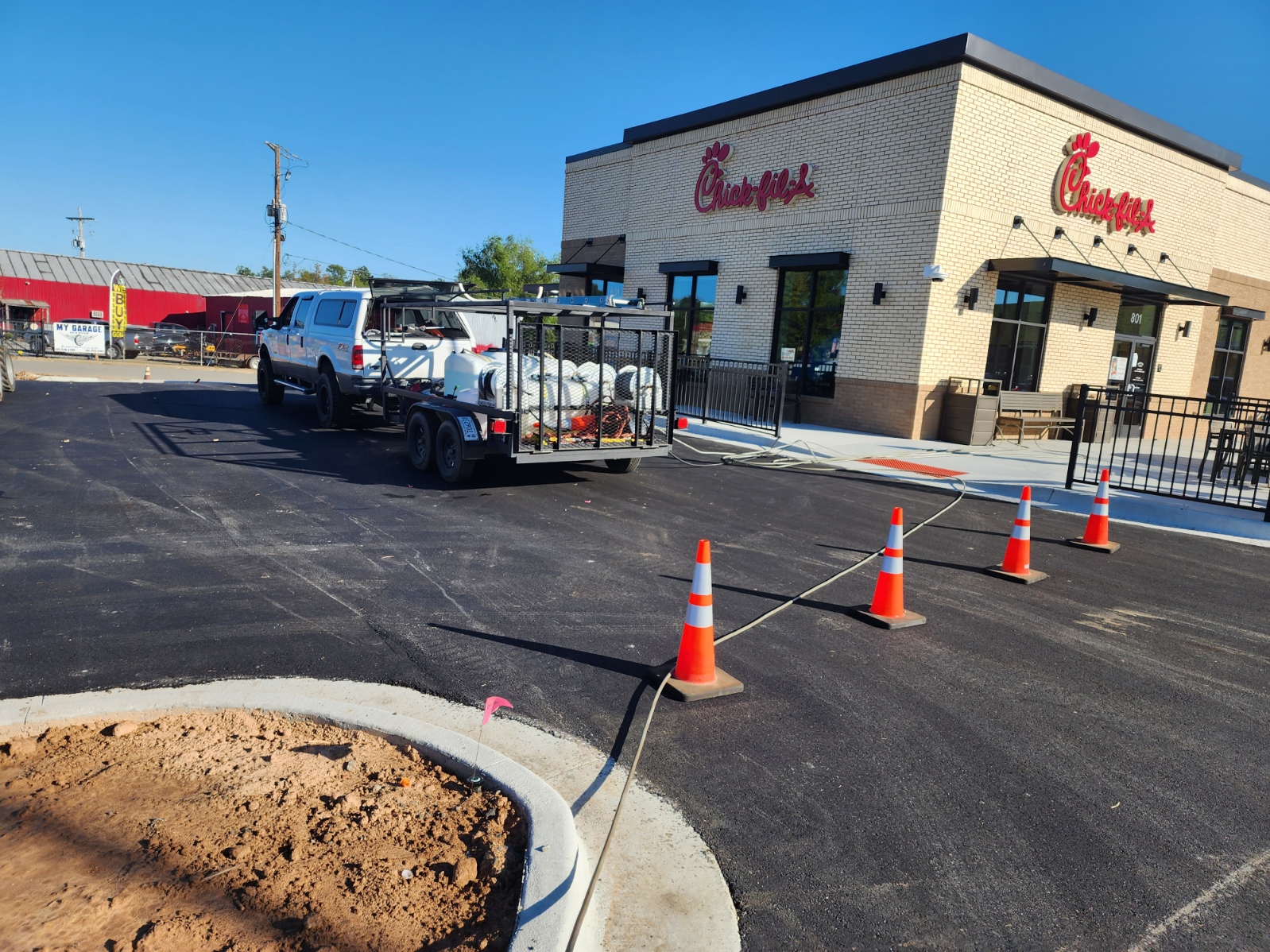 Professional experts offering high-quality commercial concrete cleaning services for new construction projects in Cabot, Arkansas